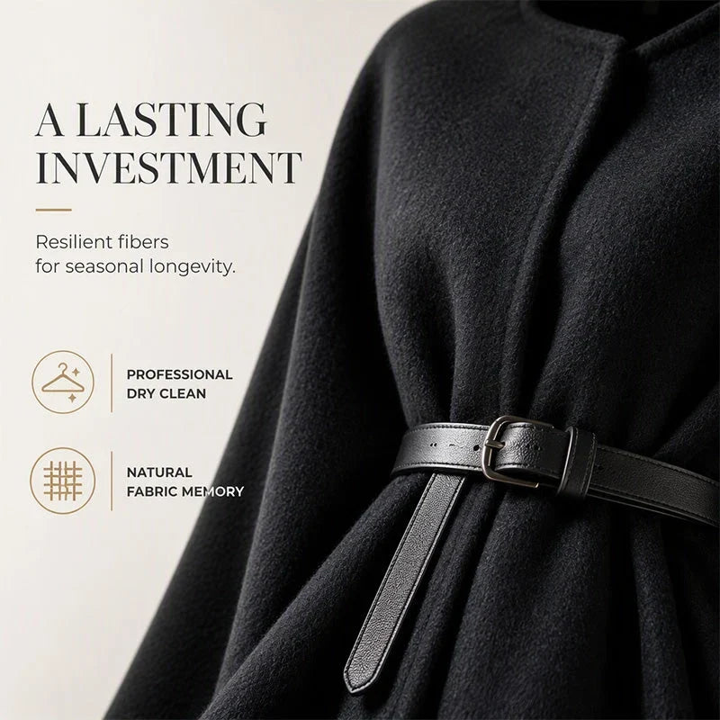 Tonia Fiorentino™ Cape Coat for Effortless Polish