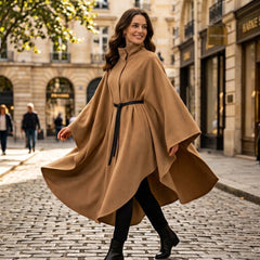 Tonia Fiorentino™ Cape Coat for Effortless Polish