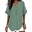 Tosca Floriani™ Breathable Cotton Top with Short Sleeves