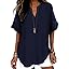 Tosca Floriani™ Breathable Cotton Top with Short Sleeves