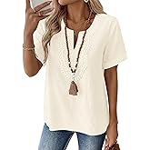 Tosca Floriani™ Breathable Cotton Top with Short Sleeves