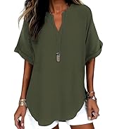 Tosca Floriani™ Breathable Cotton Top with Short Sleeves