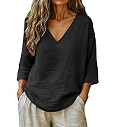 Tosca Floriani™ Breathable Cotton Top with Short Sleeves