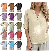 Tosca Floriani™ Breathable Cotton Top with Short Sleeves