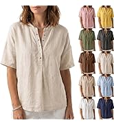 Tosca Floriani™ Breathable Cotton Top with Short Sleeves