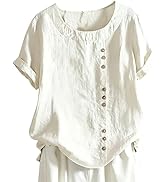 Tosca Floriani™ Breathable Cotton Top with Short Sleeves