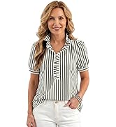 Tosca Floriani™ Breathable Cotton Top with Short Sleeves