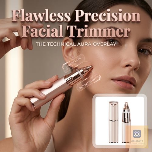 The Trimly Stick™ Gentle Facial Trimmer for Smooth Skin