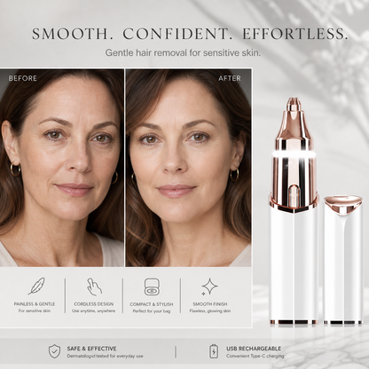 The Trimly Stick™ Gentle Facial Trimmer for Smooth Skin