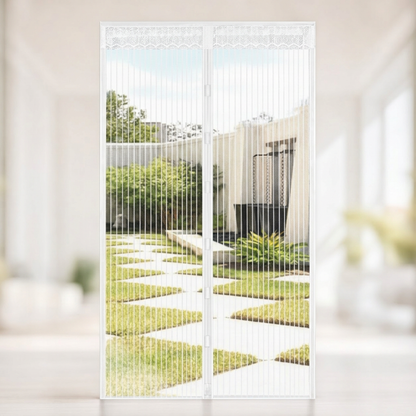 TrioGuard™ Hands-Free Screen Door for Breathable, Bug-Free Rooms