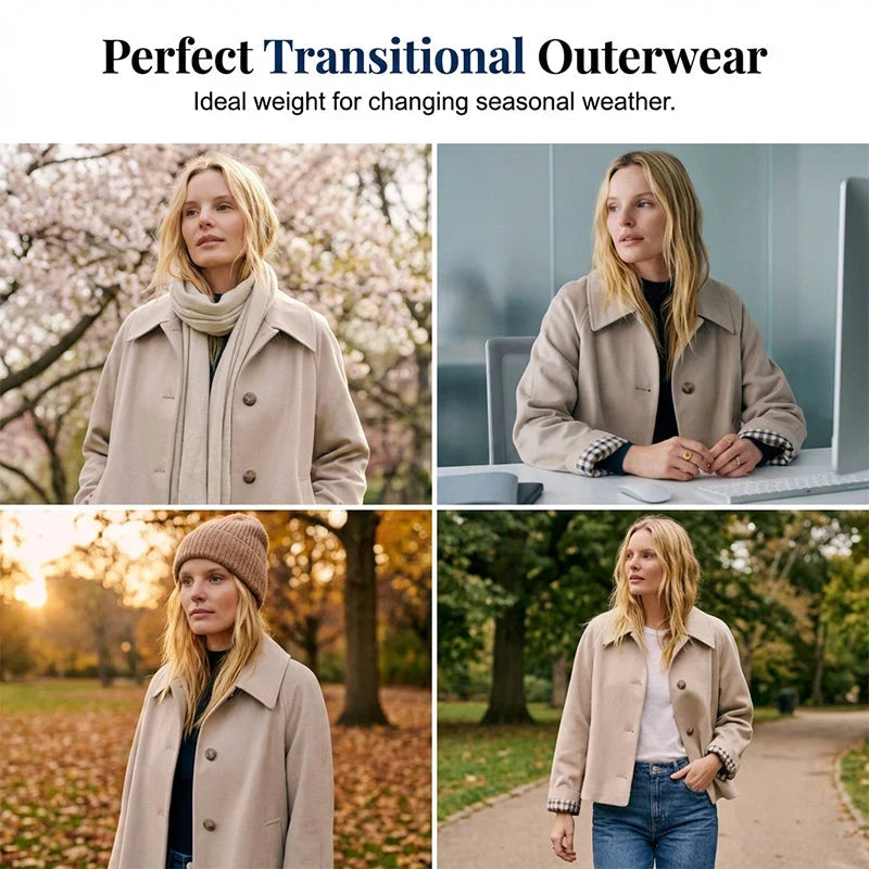 Ubalda Boccaccio™ Versatile Cropped Jacket for Casual and Professional Wear