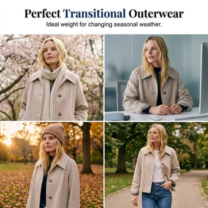 Ubalda Boccaccio™ Versatile Cropped Jacket for Casual and Professional Wear