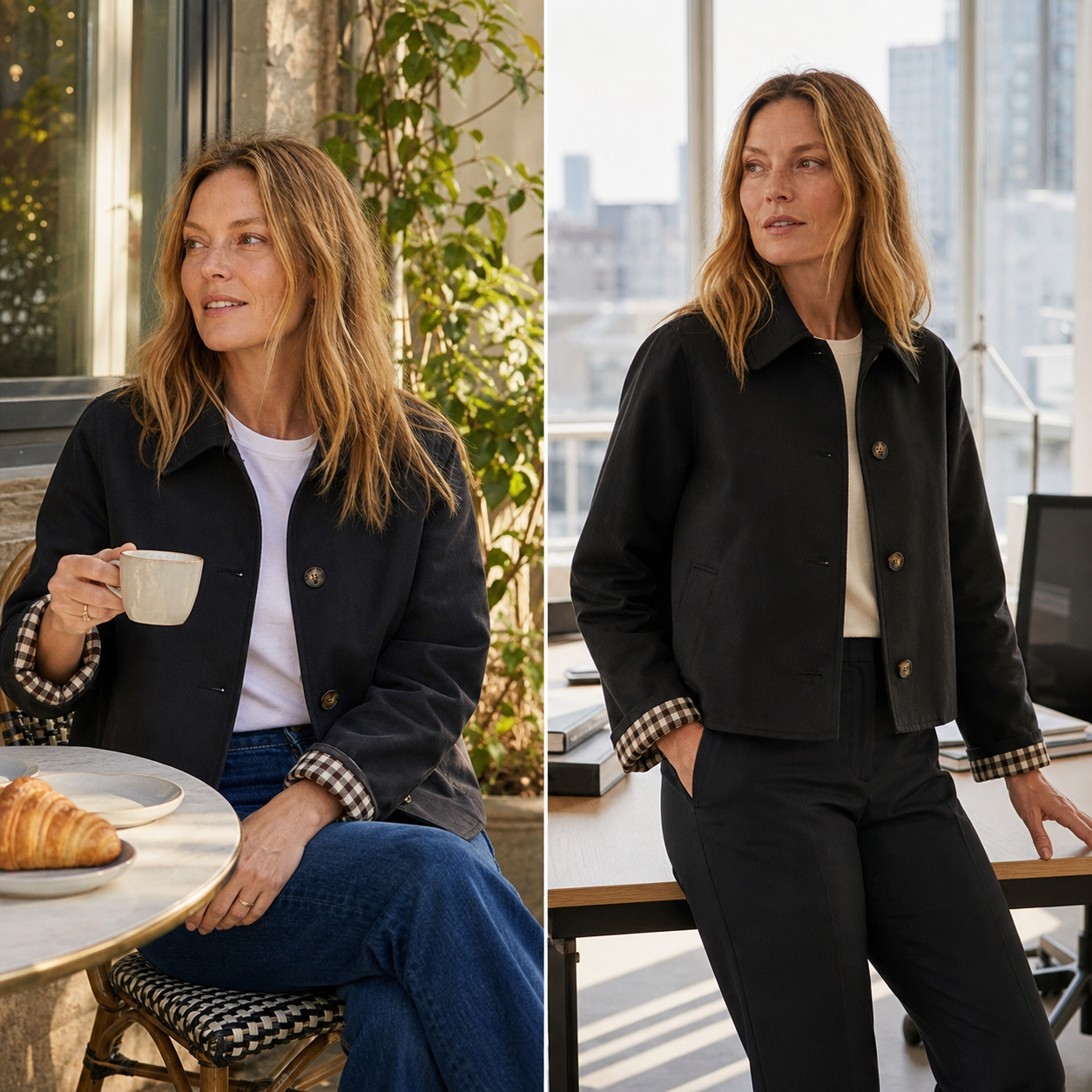 Ubalda Boccaccio™ Versatile Cropped Jacket for Casual and Professional Wear