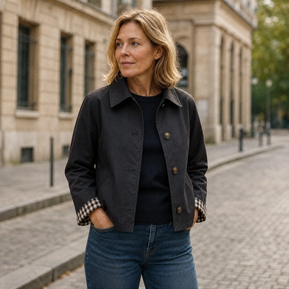Ubalda Boccaccio™ Versatile Cropped Jacket for Casual and Professional Wear