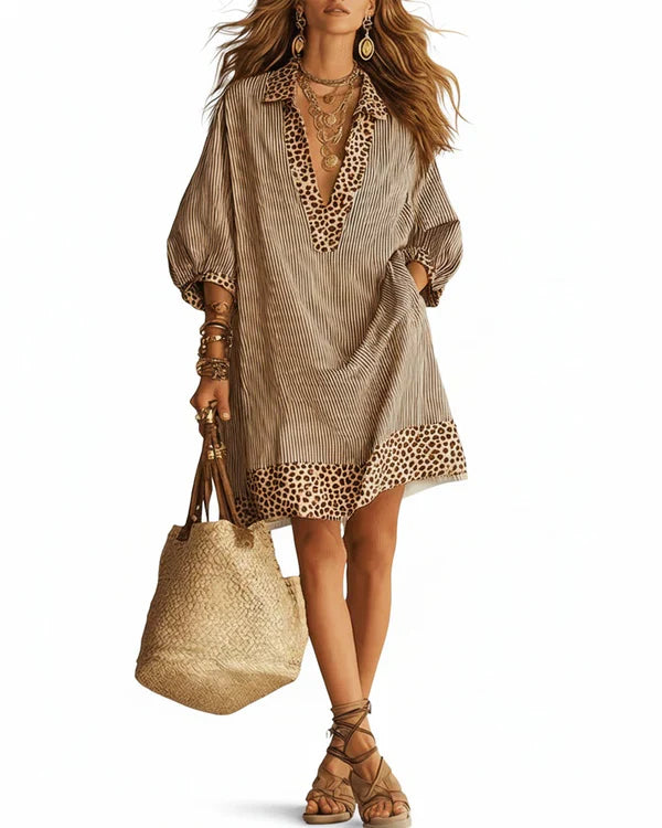 Ubalda Tempesta™ Flattering Boat Neck Dress for Effortless Polish