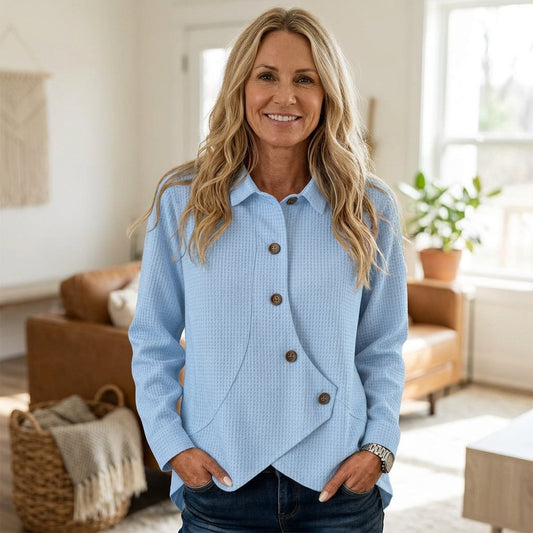 Ubaldina Ciriello™ Comfy Top for Effortless Style