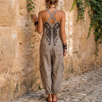 Ugolina Pesaresi™ Bohemian Jumpsuit for Effortless Everyday Elegance