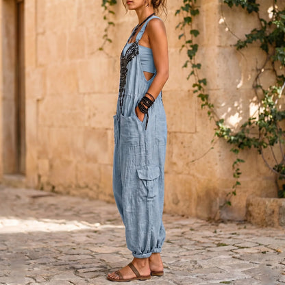 Ugolina Pesaresi™ Bohemian Jumpsuit for Effortless Everyday Elegance