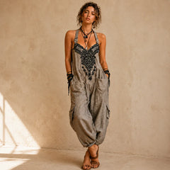 Ugolina Pesaresi™ Bohemian Jumpsuit for Effortless Everyday Elegance