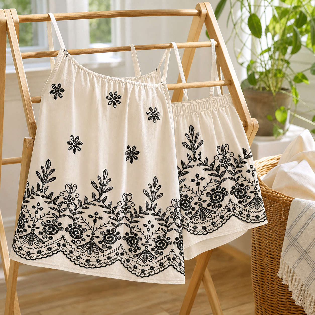 Uliva Tritapepe™ Lightweight Summer Cami & Shorts Set