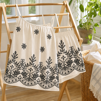 Uliva Tritapepe™ Lightweight Summer Cami & Shorts Set