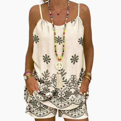 Uliva Tritapepe™ Lightweight Summer Cami & Shorts Set