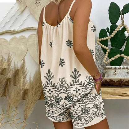 Uliva Tritapepe™ Lightweight Summer Cami & Shorts Set