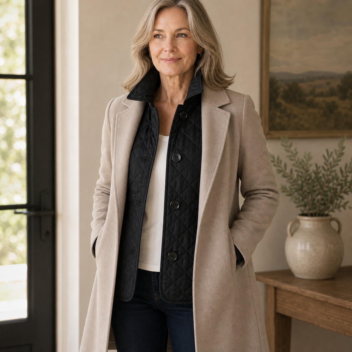 Urania Roselli™ Lightweight Quilted Jacket for Effortless Layering