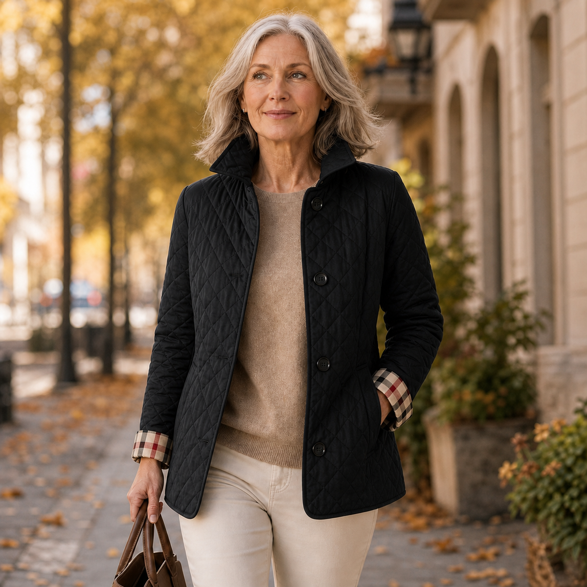 Urania Roselli™ Lightweight Quilted Jacket for Effortless Layering