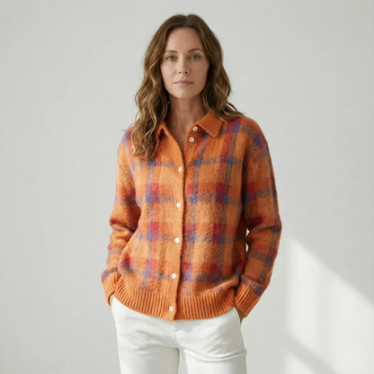Valentina Grossi Soft Shirt - main front view of soft layering shirt