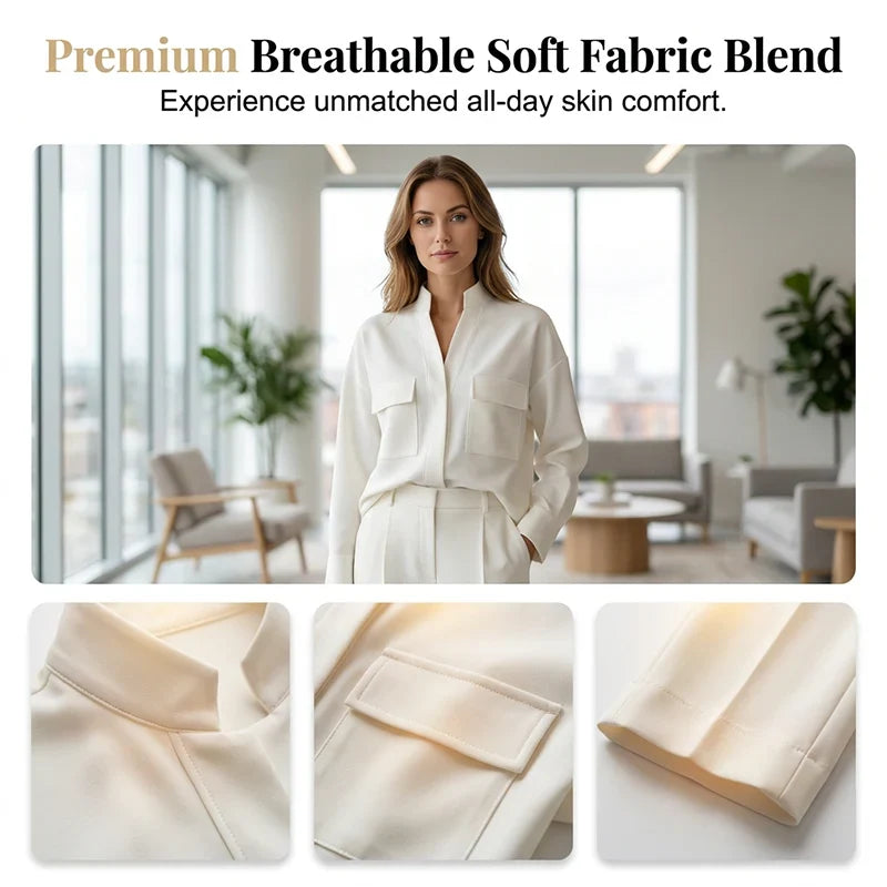Valentina Barbieri™ Coordinated Workwear Set for Effortless Style