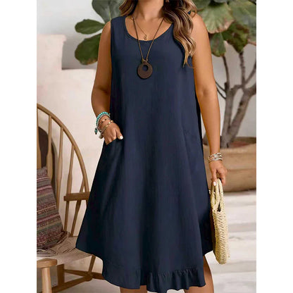 Valentina Santonastaso™ Effortless Ruffle Dress for Warm Days