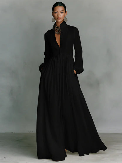 Valentina Vecchietti™ Breathable Maxi Dress for Effortless Style