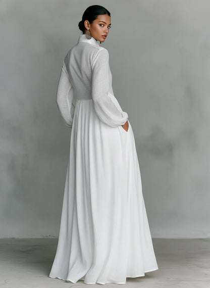 Valentina Vecchietti™ Breathable Maxi Dress for Effortless Style