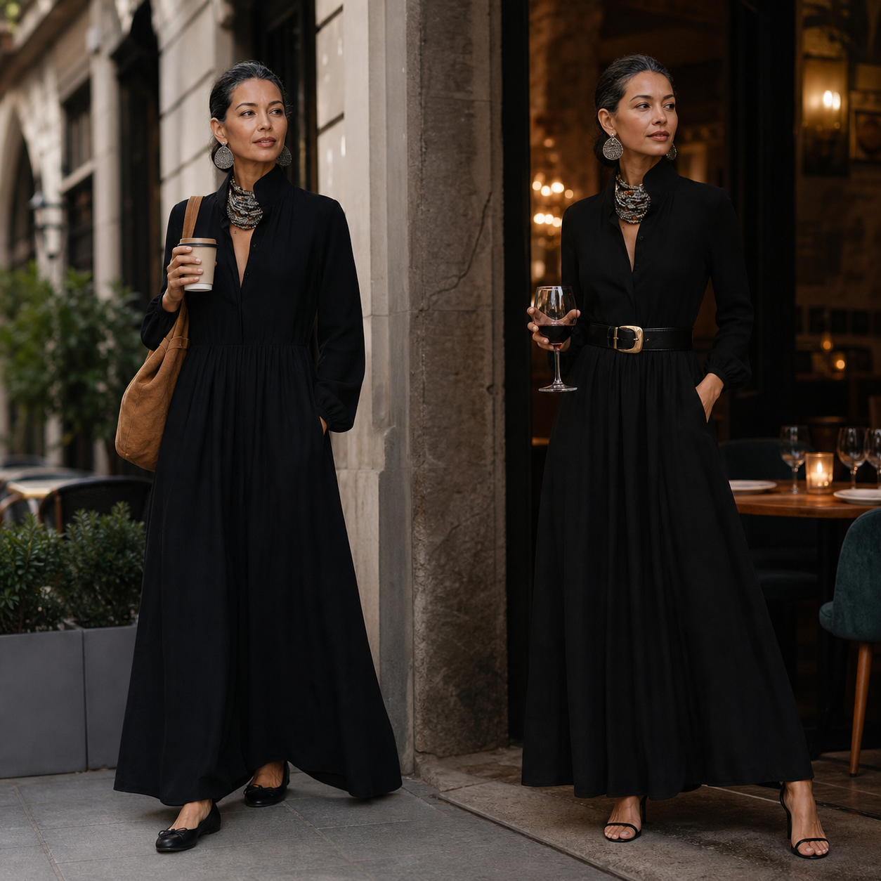 Valentina Vecchietti™ Breathable Maxi Dress for Effortless Style
