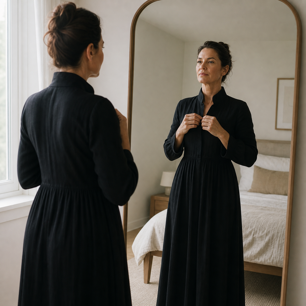 Valentina Vecchietti™ Breathable Maxi Dress for Effortless Style