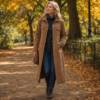 Valeria Bolzano™ Longline Button Cardigan for Effortless Layering