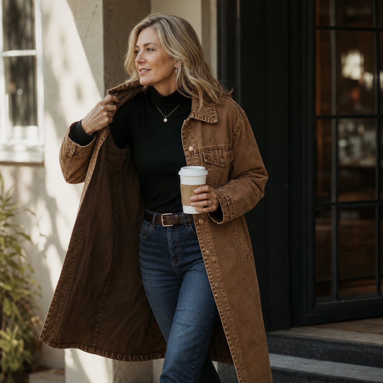 Valeria Bolzano™ Longline Button Cardigan for Effortless Layering