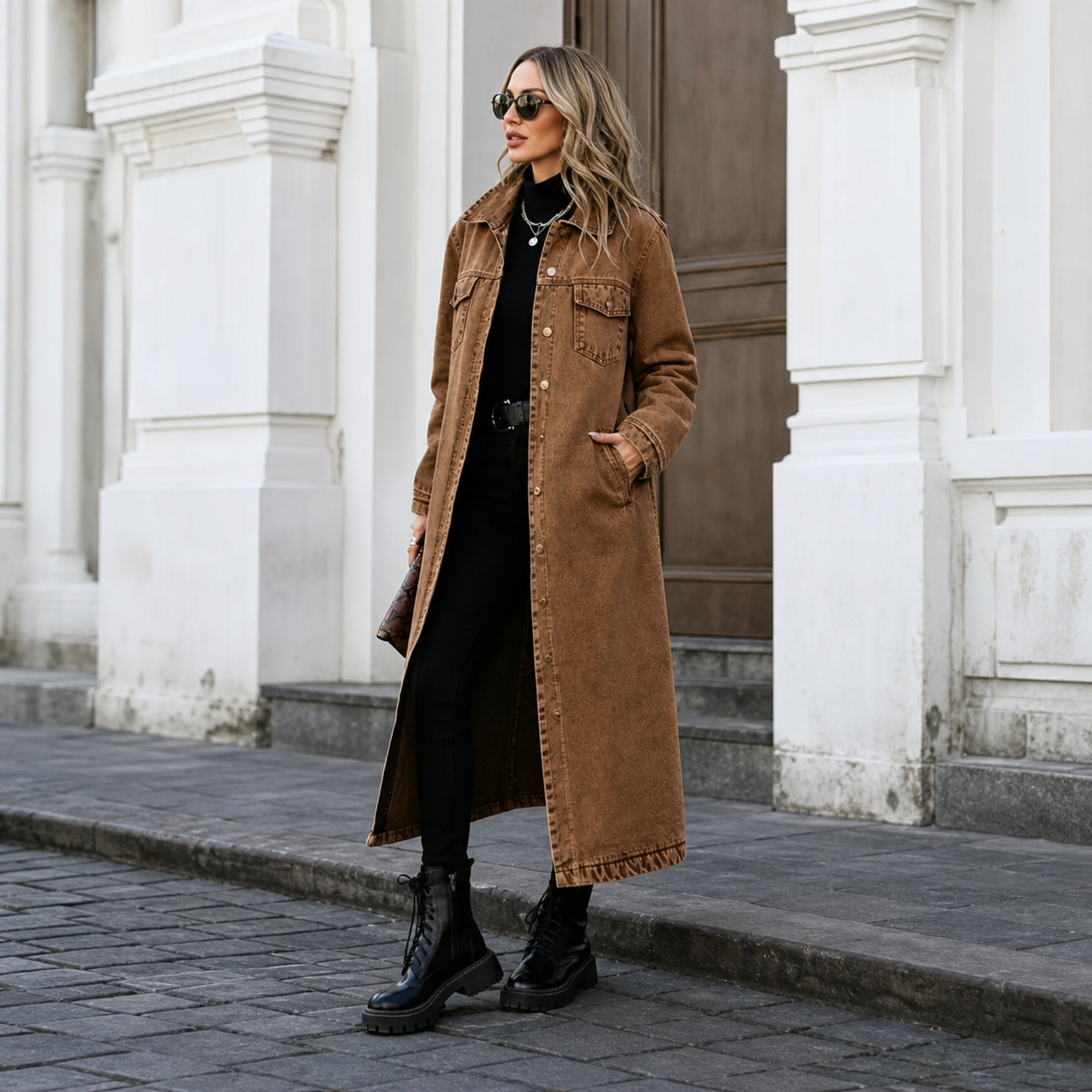 Valeria Bolzano™ Longline Button Cardigan for Effortless Layering