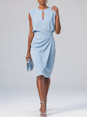 Valeria Spadafora™ Flattering Occasion Dress for Confident Elegance