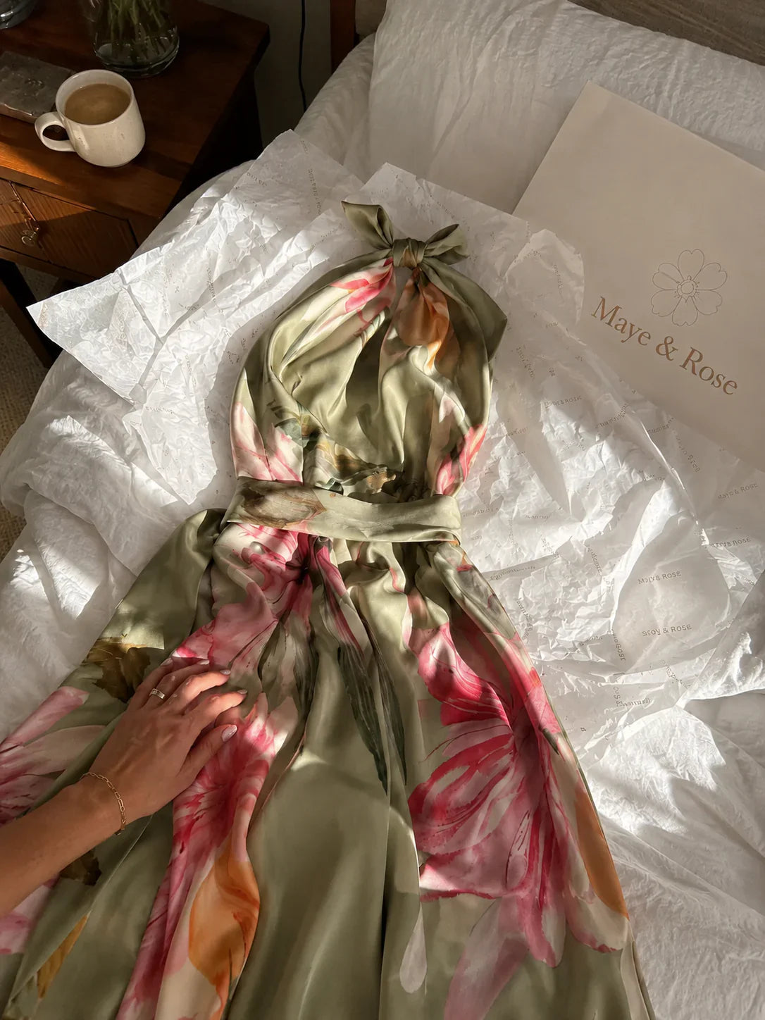 Valeria Zampieri™ Elegant Floral Maxi Dress for Effortless Style
