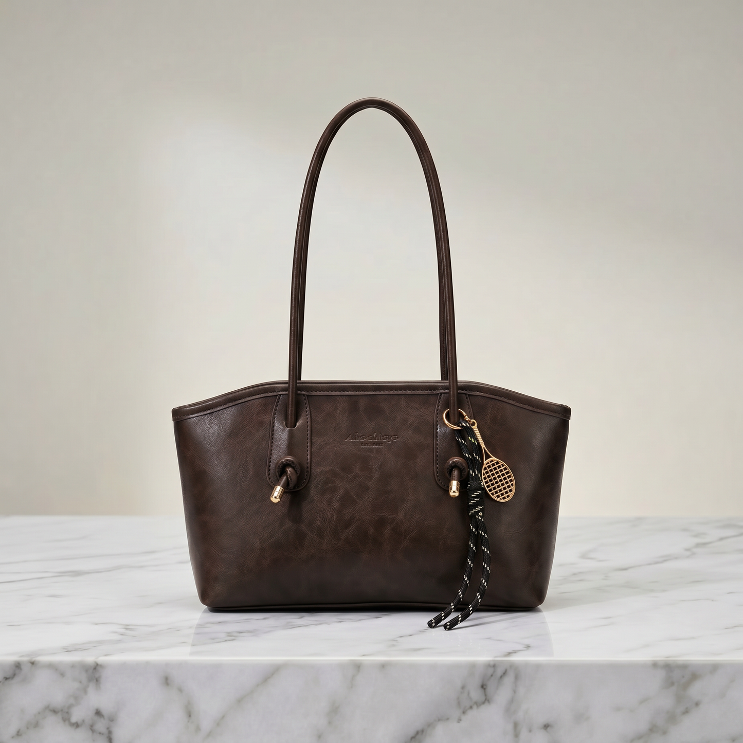 Velour Muse™ Chic Retro Leather Shoulder Bag