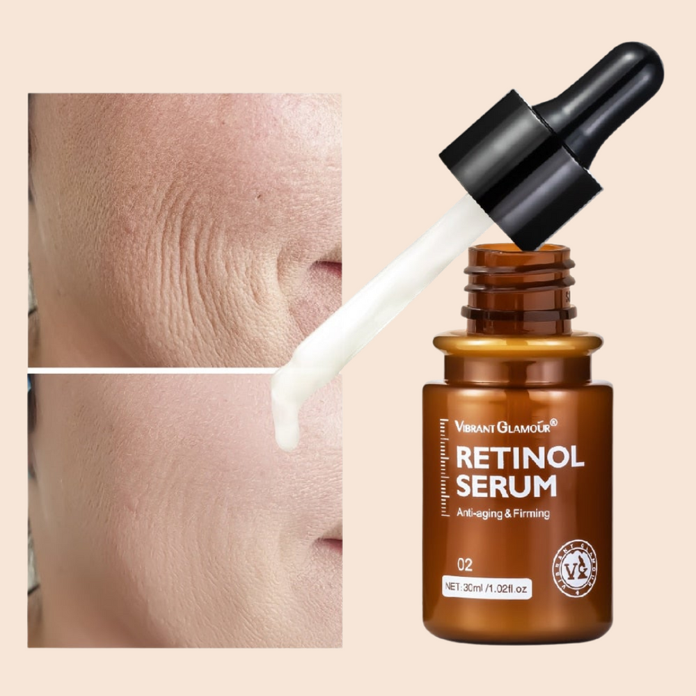 Vibrant Glamour+™ Retinol Anti-Aging Serum | No more wrinkles and uneven skin