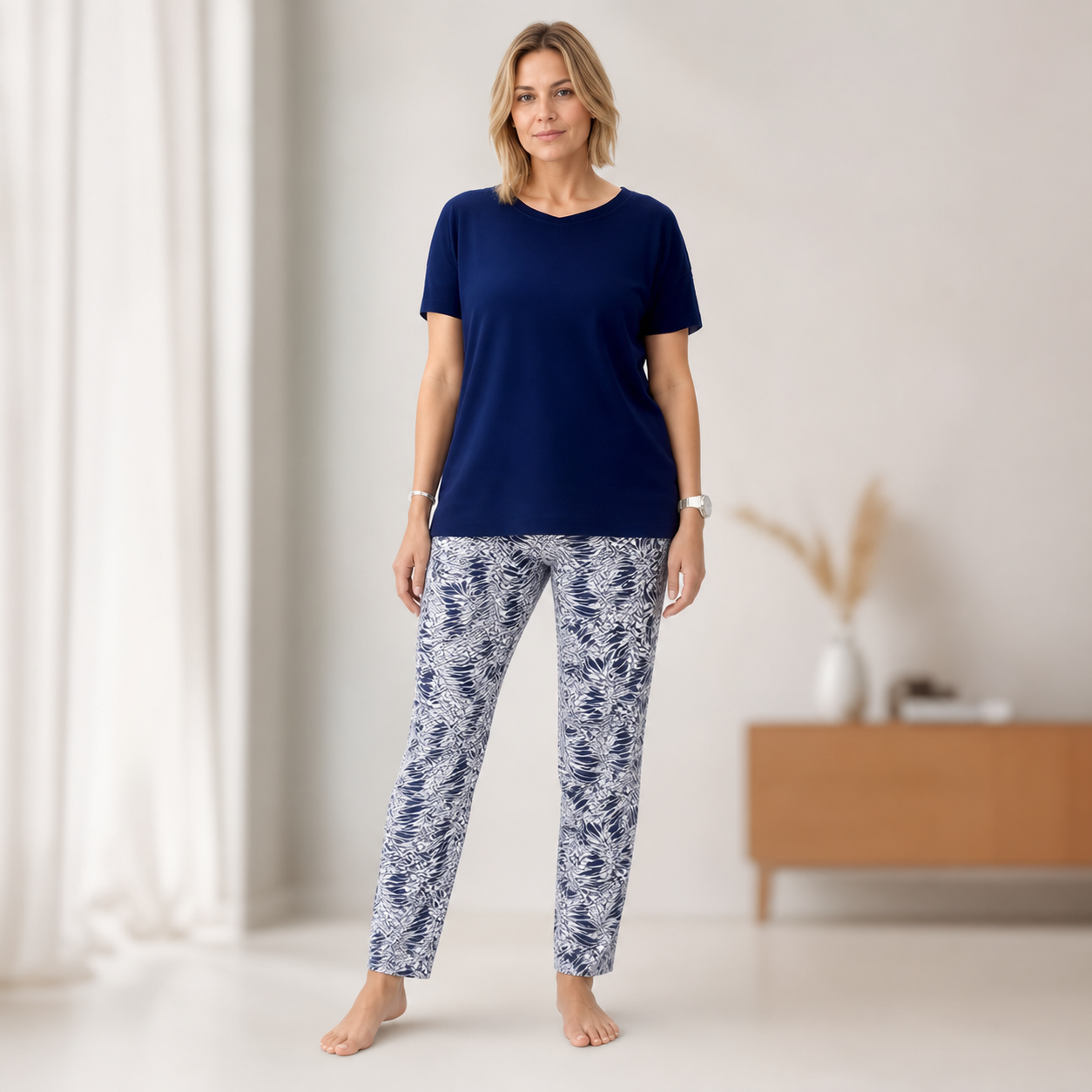Vincenza Fossati™ Coordinated Two-Piece Set for Effortless Style