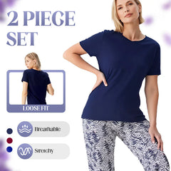 Vincenza Fossati™ Coordinated Two-Piece Set for Effortless Style