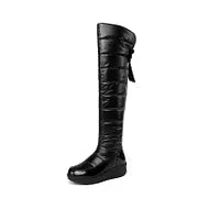 Violetta Spadaro™ Cozy Winter Boots with Elegant Bow