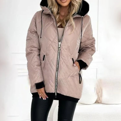 Viviana Pettine™ Tailored High-Collar Winter Jacket for Everyday Warmth