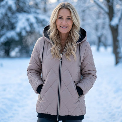 Viviana Pettine™ Tailored High-Collar Winter Jacket for Everyday Warmth