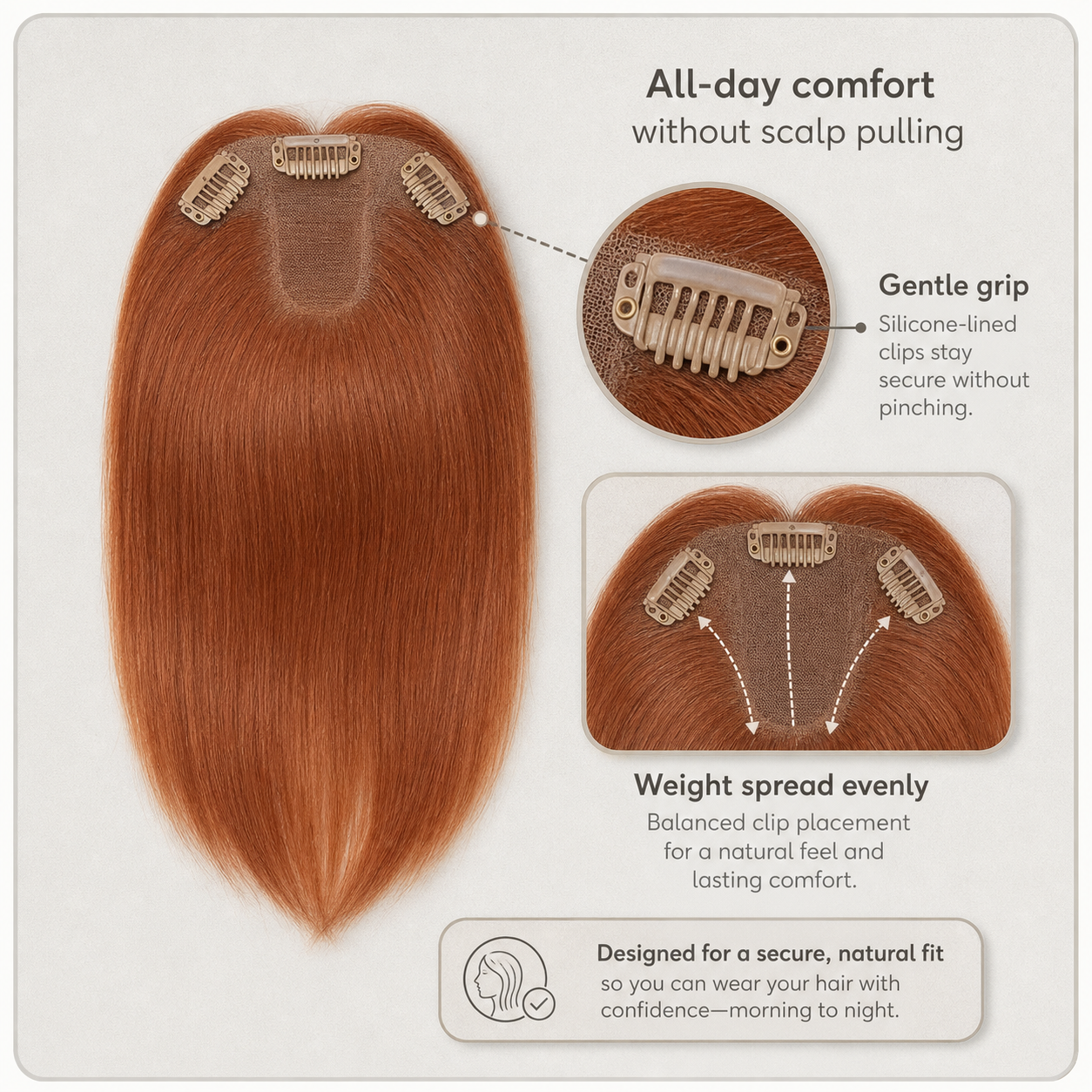 Volumière™ Clip-In Extensions for Fuller, Longer Hair