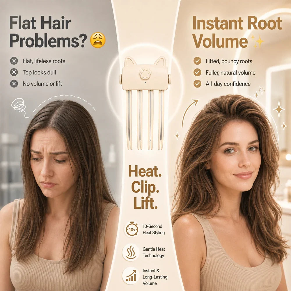 Voluriané™ Cordless Heated Hair Rollers for Effortless Volume